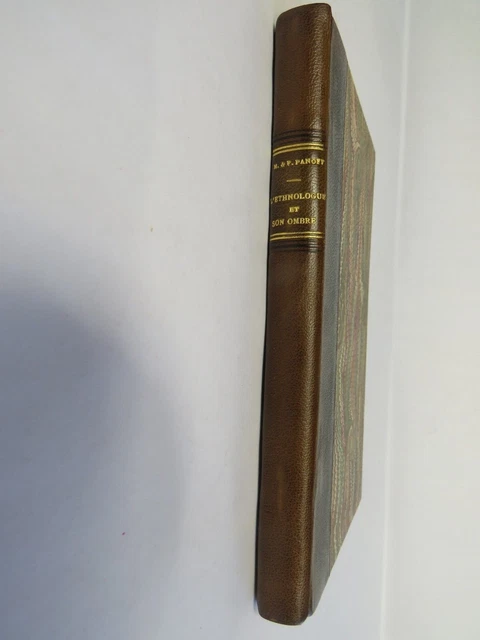 PANOFF. M; L'Ethnologue et son Ombre, 1968 EO, Payot, Essai Science Sociale