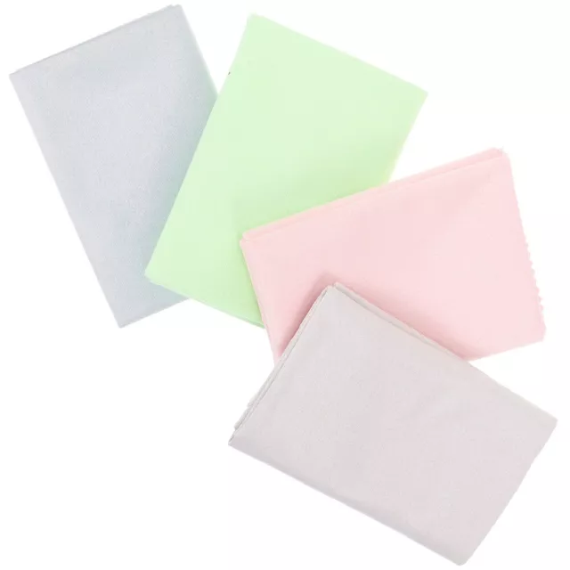 4 Pcs Eyeglass Cloth for Cleaning Cloths Glasses Cell Phone Computer