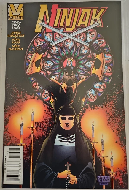 Ninjak #26 Valiant Comics Last Issue HTF Low print run Nov 1995