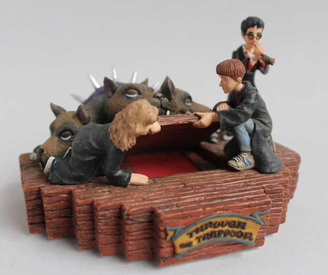 Harry Potter - Through the trapdoor - Statuette résine - Enesco 2000