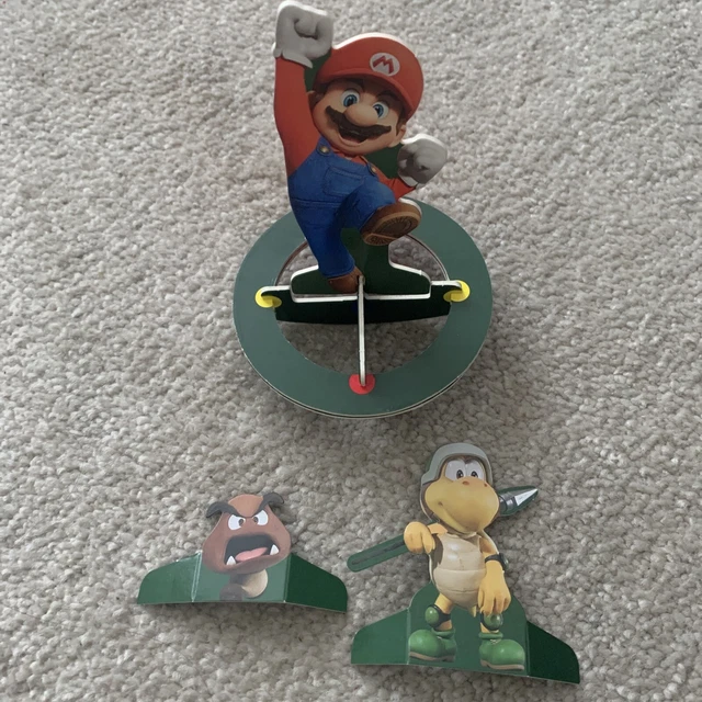 2022 MCDONALD’S SUPER Mario Bros Movie Happy Meal Toys Set of 3 Sealed