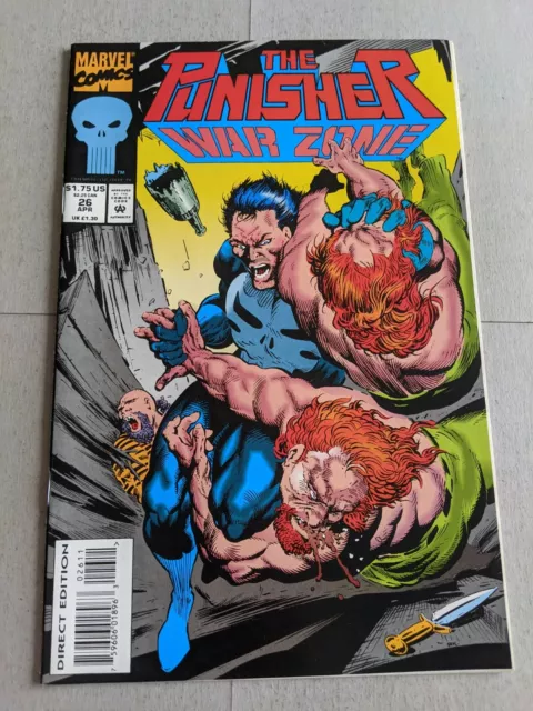 The Punisher War Zone #26 April 1994 Marvel Comics