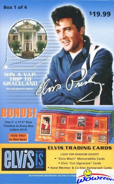 2007 Press Pass Elvis Presley IS EXCLUSIVE Factory Sealed Blaster Box-TIMELINE