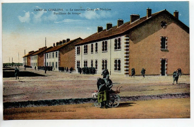 CHALONS SUR MARNE - Marne - CPA 51 - Vie Militaire Au camp - nouveau camp