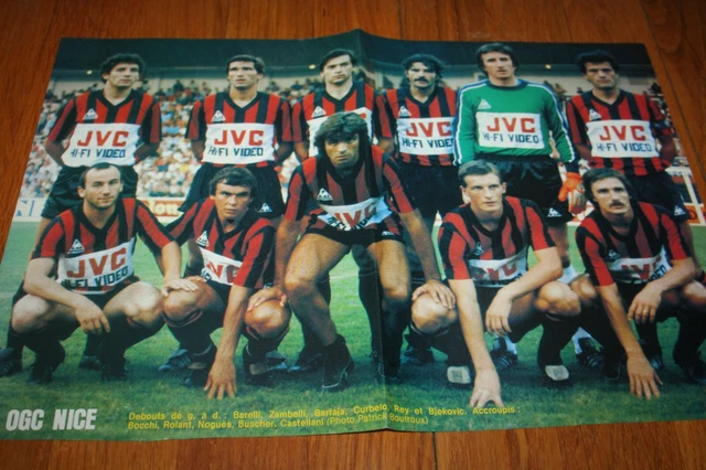 RC Lens photos équipe 80-81 et Daniel Leclercq - Collection