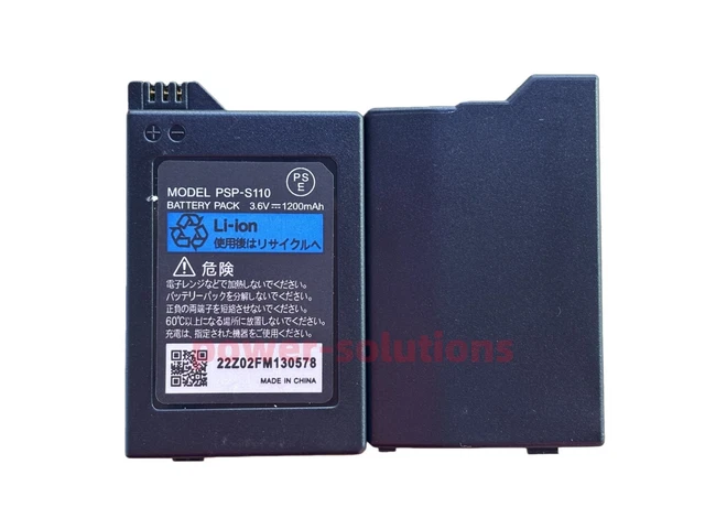 2x 3.6V 2400mAh Replacement Battery Pack for Sony PSP 2000 2001 2002 3000 3001 e