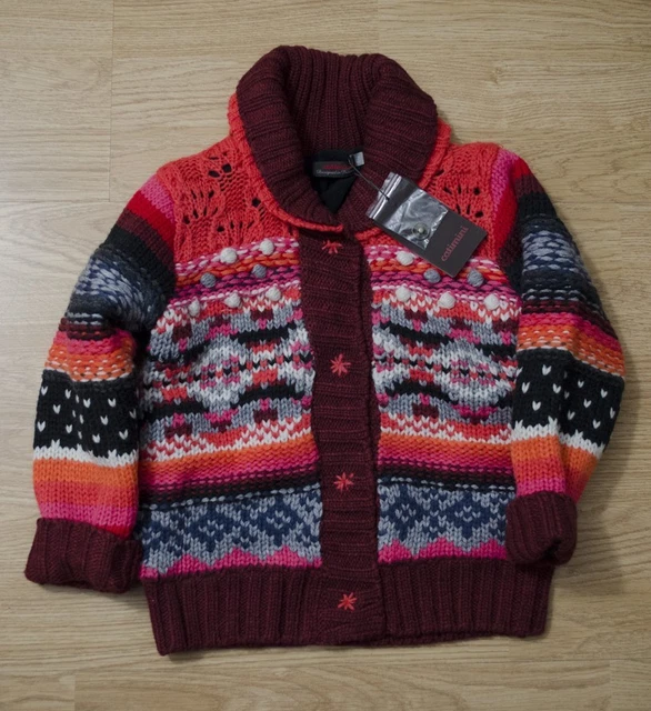 Veste En Laine Mélangée CATIMINI – Taille 12 Ans, Colorée, Bon état