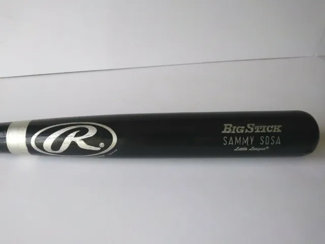 Vintage RAWLINGS Sammy Sosa BIG STICK 30"/26 oz Wood Little-League Baseball Bat