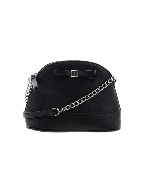 Nine West Women Black Crossbody Bag One Size