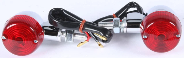 K&S Style 1 Led Turn Signal Chrome W/Smoke Lens 26-8325Cm