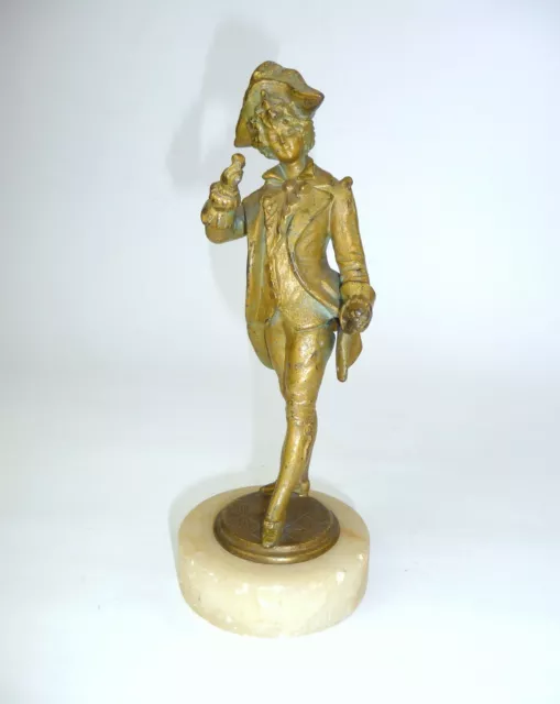 Figure on The Socket about 1900 Cavalier