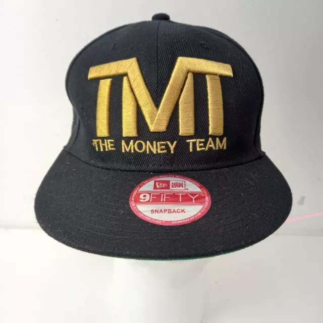 New Era Snapback Mens TMT The Money Team 9Fifty Black Sticker -WRDC