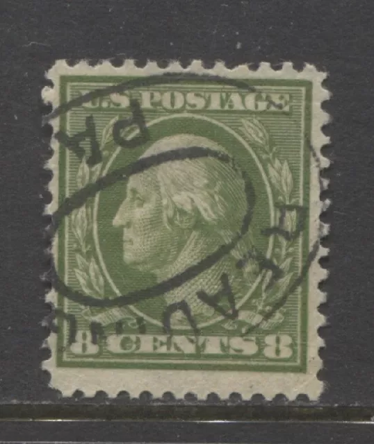 1911 USA 8 c. George Washington gestempelt