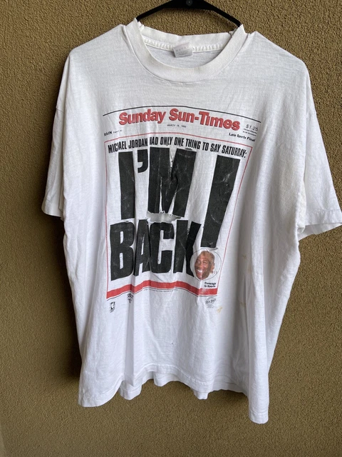 Michael Jordan Im Back Shirt FOR SALE! - PicClick