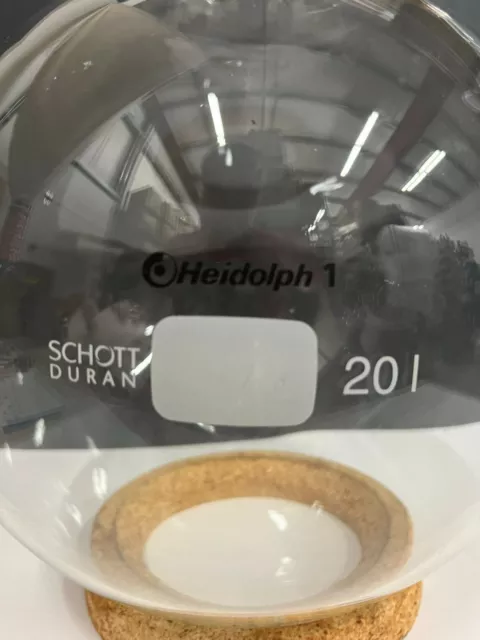 Heidolph Schot Duran Chemglass 20L Large Scale Evaporating Flask