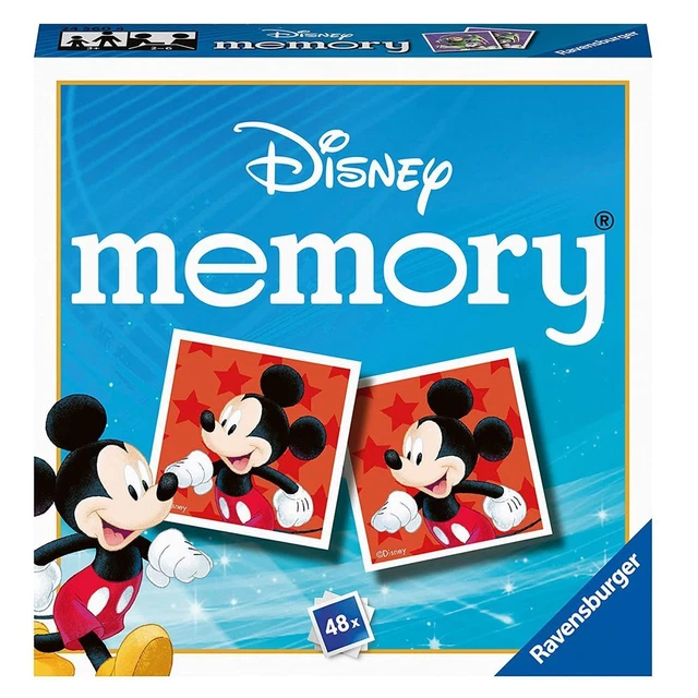 Mini Memory® | Disney Classic | 48 Bildkarten | Ravensburger | Kinder Legespiel