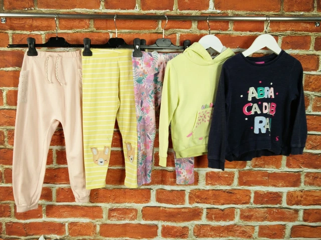 Girls Bundle Age 3-4 Years M&S Next Joules Legiings Joggers Top Hoodie Set 104Cm