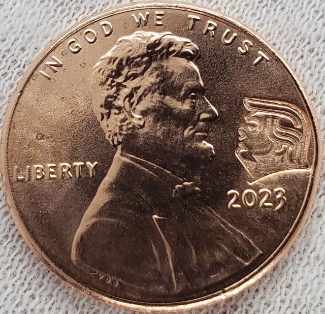 2023 President Donald Trump MAGA Lincoln Cent Penny Counterstamp Lucky Coin!
