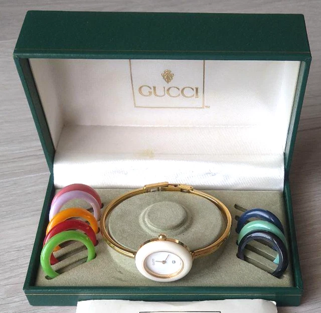 GUCCI change bezel watch bracelet