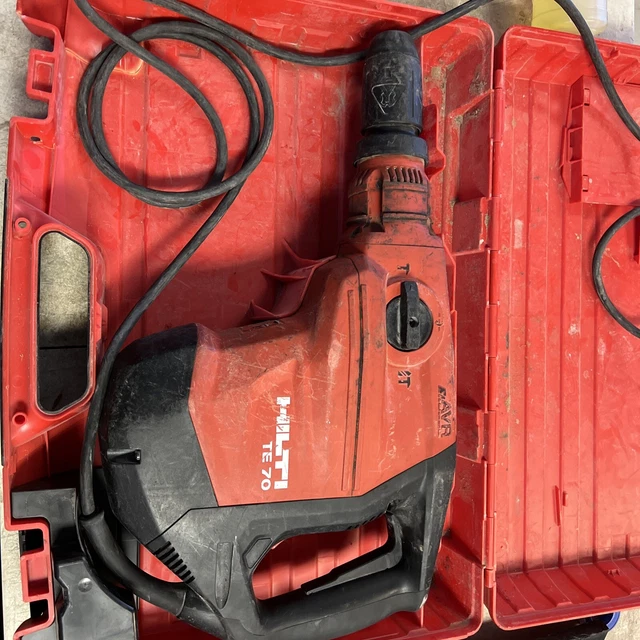HILTI TE 70 ATC & AVR Hammer Drill / Concrete Breaker With Case . 305.00 PicClick