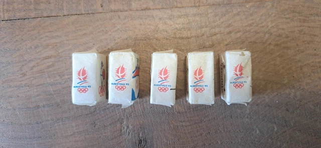 Olimpiadi Albertville 1992 Gadjet Zucchero Zuccherini Giochi France Invernali