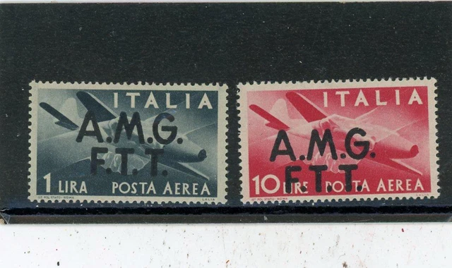 Trieste 1947 Scott# C1,C4 Mint LH