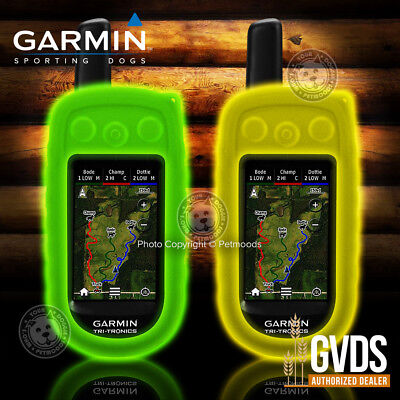 Garmin Alpha 100 Flexible Protective Silicone Gel Cover Case Night Glow by GVDS