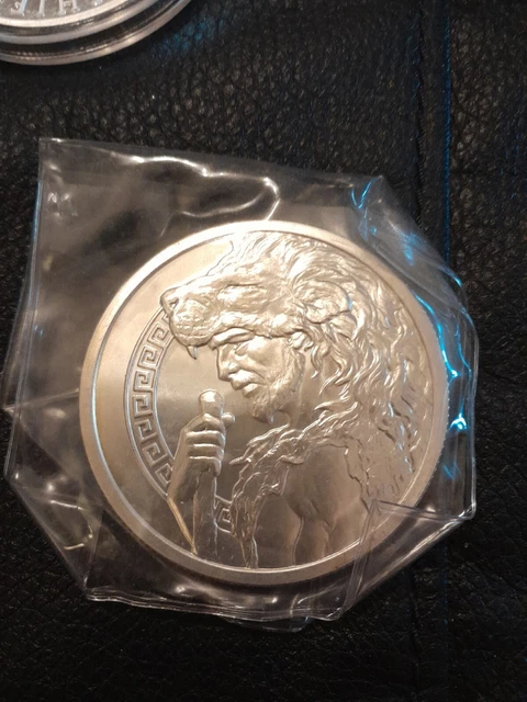 The 12 Labors of Hercules - .9999 Fine Silver 5oz Round
