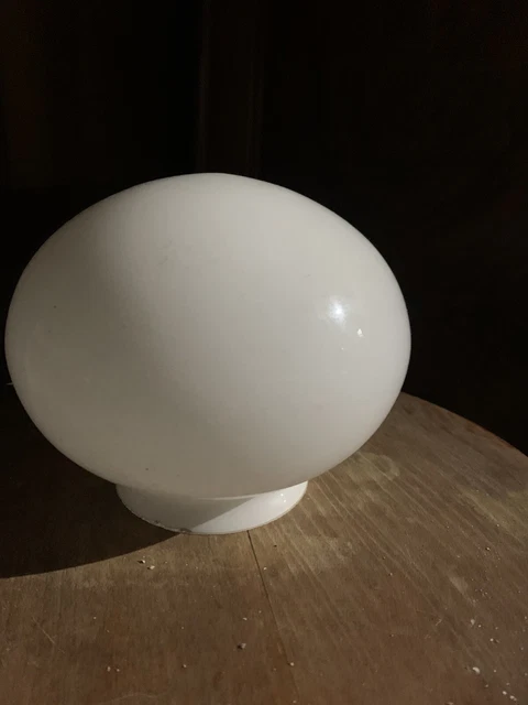 Globe Opaline BLANC ANCIENNE LAMPE LUSTRE Suspension Applique