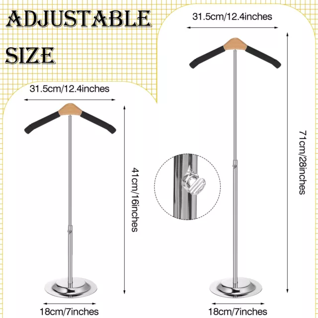 Adjustable Child T Shirt Display Stand Flexible Shoulder Stand Clothes Hanger DS