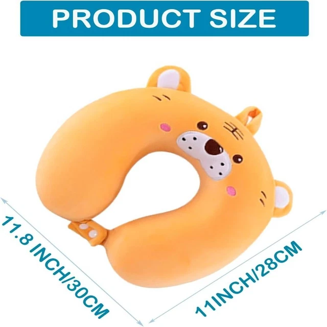 Cartoon Pattern Memory Foam Travel Pillow Cartoon Cute Travel Neck Pillow 2