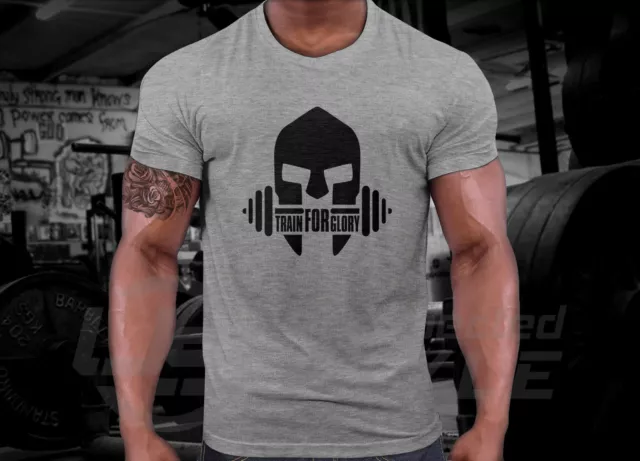 GYM Crossfit T-shirt MMA WOD Functional Training Sport Workout Fitness Strength