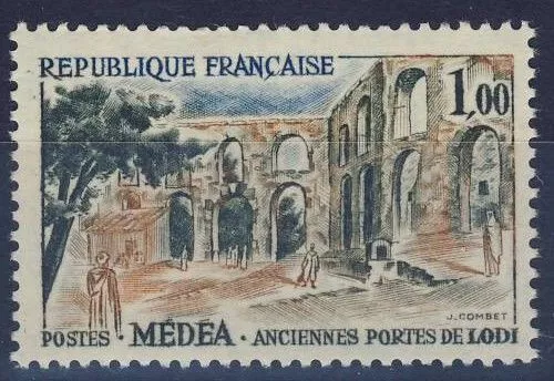 Stamp / Timbre France Neuf Luxe ** N° 1318 Medea Algerie