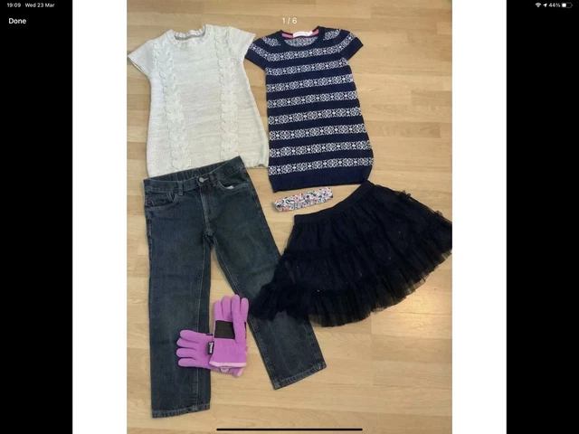 girls clothes bundle job lot 5-6 years