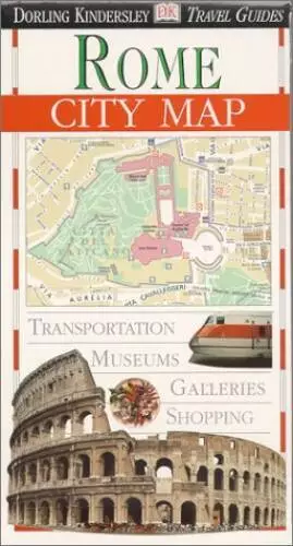 Eyewitness Travel City Map to Rome - Map By DK Publishing - GOOD
