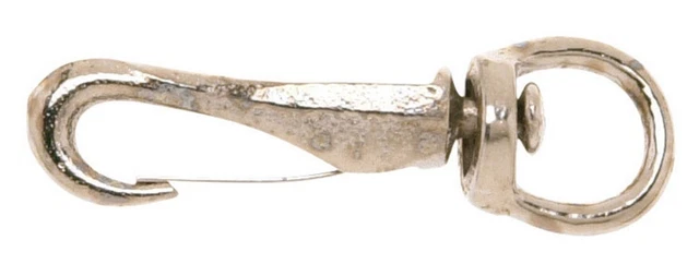 Campbell Chain T7601912 Swiveling Round Eye Spring Snap 3/8 in. (Pack of 10)