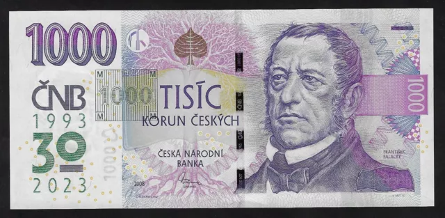 Czech Republic  1000 Korun 2023  P- New     Commemorative Gem Unc