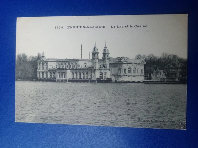 Cpa Enghien Les Bains Le Lac Et Le Casino