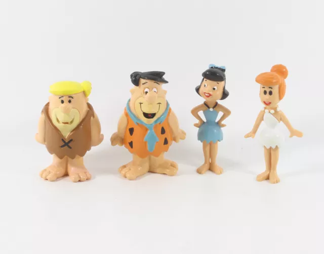 Flintstones Familie Feuerstein === 4 x Figuren Maia und Borges M &+ B