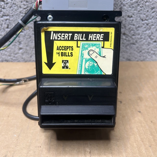 MEI Mars VN 2511 Bill Validator - Refurbished, Accepts $1 & New $5 Bills (115V) 2 thumbnail image