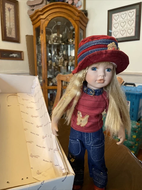 Duck House Heirloom Porcelain Doll - 28"- Limited Edition Americana D18-552