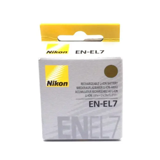 Genuine Nikon EN-EL7 Li-ion Battery for Coolpix 8400 & 8800 Cameras (25656)