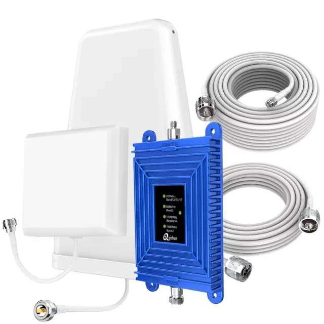 Home Cell Phone Signal Booster 5G 4G LTE Cell Booster for All US Carriers
