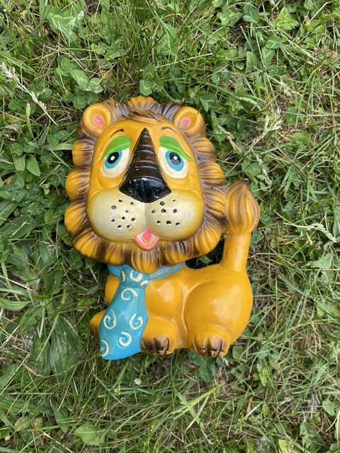 Vintage Lion Coin Bank