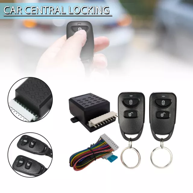 Door Lock Locking Keyless Entry System DC 12V Universal Car Remote Central Kit y