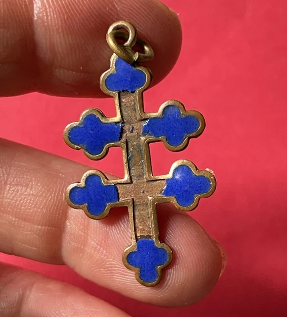 Insigne FOOTBALL 1960 pendentif FFF LIGUE DE LORRAINE émail gravé