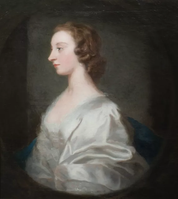 Large 18th Century Portrait Of A Lady (Miss Craigie) Allan RAMSAY (1713-1784)