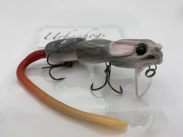 SWIMBAIT RAT WAKEBAIT Custom Handcrafted Lure By Urbanhogs $125.00 -  PicClick