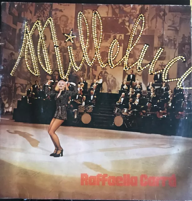 RAFFAELLA CARRA' MILLELUCI 33 GIRI VINILE LP  SIGILLATO 1974 Din No Cd 45 Rumore