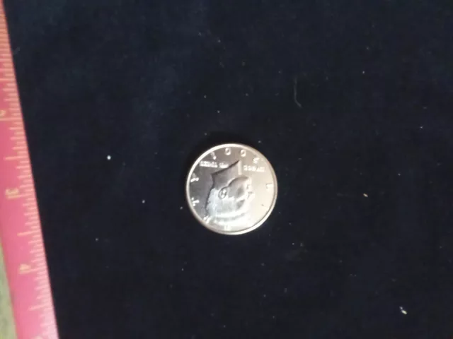 Half Dollar Shell with Real Half Dollar